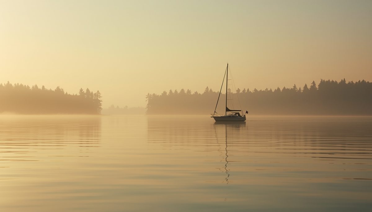 Odpowiedzialne i odpowiedzialne planowanie do pływania rekreacyjnego na jeziorach